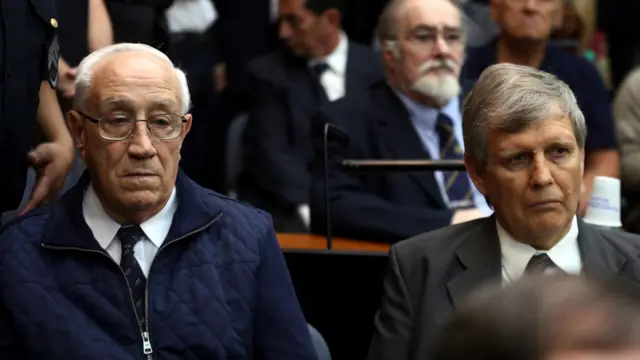 Jorge "Tigre" Acosta y Alfredo Astiz