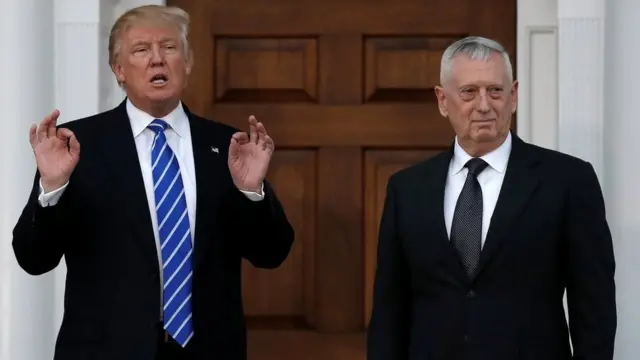 Trump con Mattis