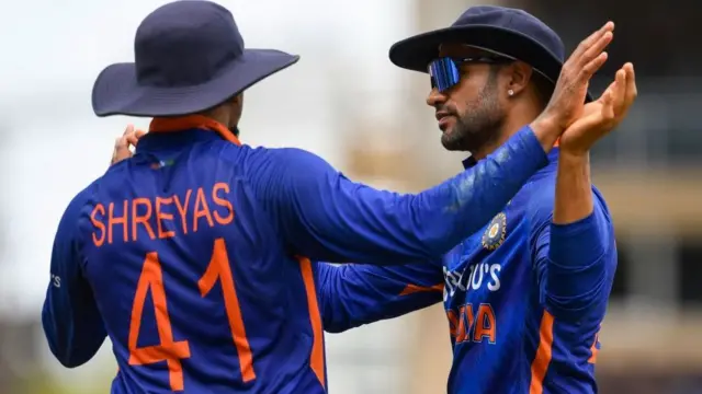 श्रेयर अय्यर और शिखर धवन