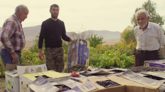 Xaçik kəndinin sakinləri