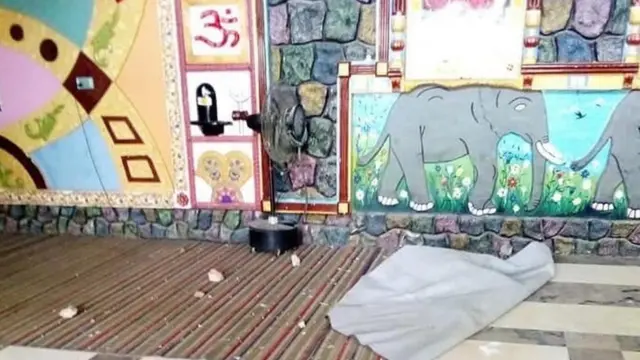 گھوٹکی، سندھ، مندر توڑ پھوڑ