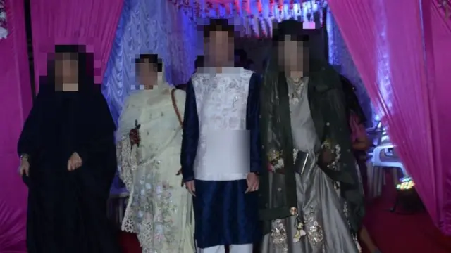 લગ્ન સમયની તસવીર