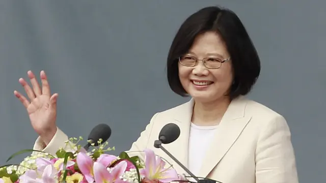 5月20日蔡英文就职为中华民国第14任总统