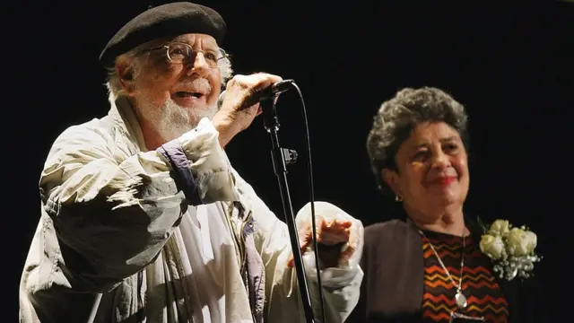 Erenesto Cardenal y Claribel Alegría