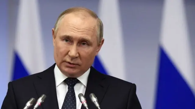 Le président russe Vladimir Poutine