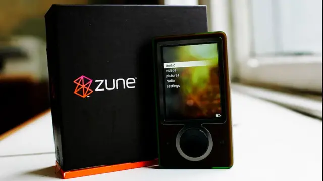 Zune MP3 player