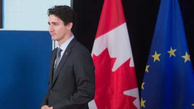 นายกรัฐมนตรีจัสติน ทรูโด ของแคนาดา