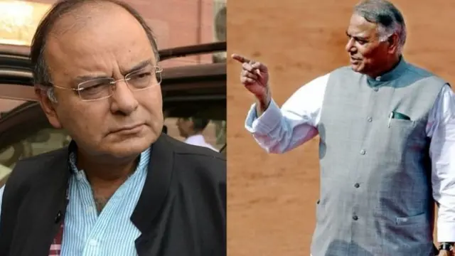 नरेंद्र मोदी और यशवंत सिन्हा