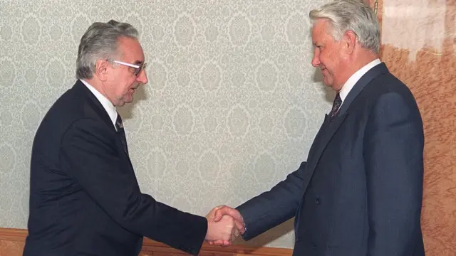 Туджман та Єльцин