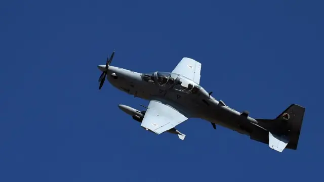 Jirgin yakin samfurin Embraer A-29 Super Tucano ne wanda kudinsa ya kai dala miliyan 600