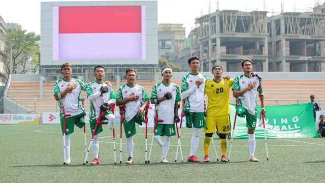 Tim sepak bola amputasi, Piala Dunia, tim Indonesia