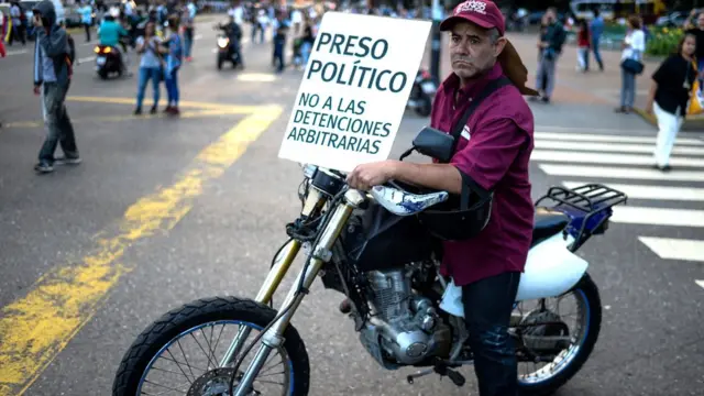 వెనెజులాలలో ప్రజల నిరసనలు