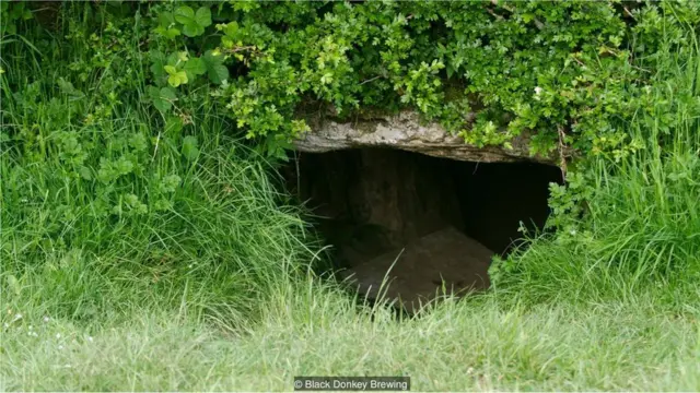 据说，爱尔兰西北部的奥维纳加洞穴是"地狱"的入口