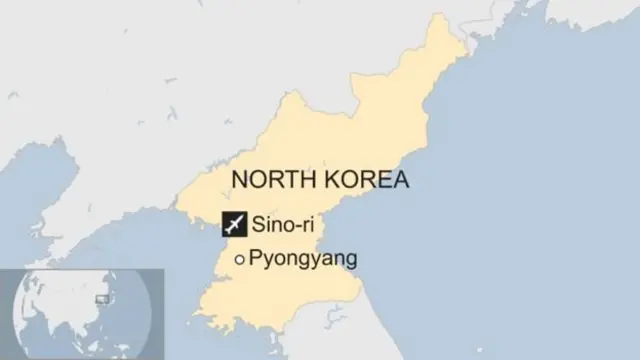 வட கொரியா வரைபடம்