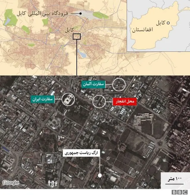 نقشه محل رویداد