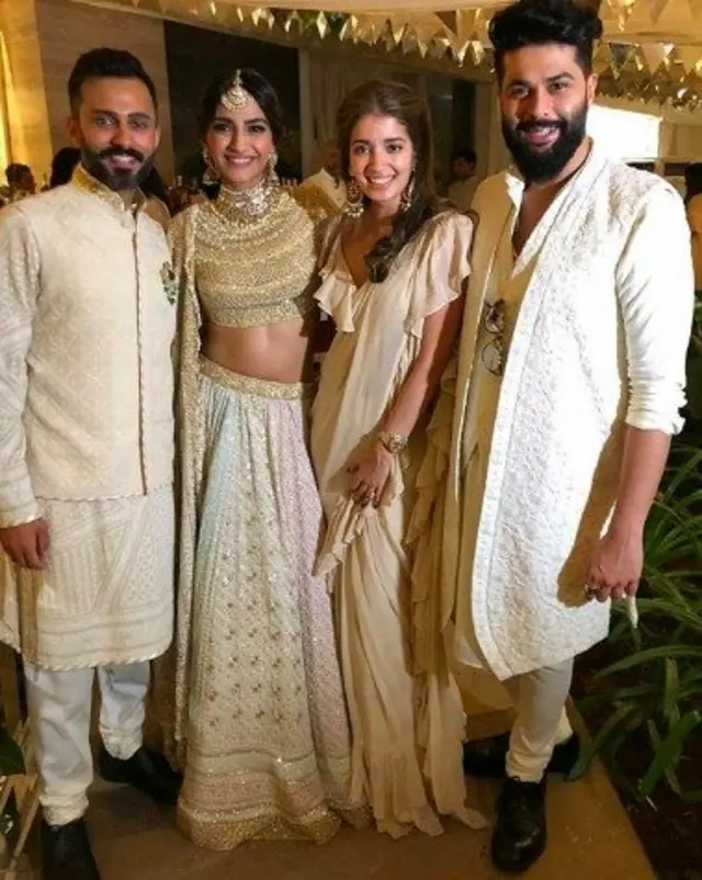 आनंद आहूजा और सोनम कपू