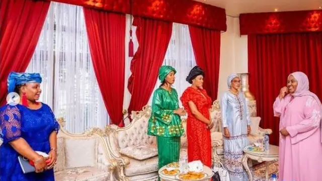 Fatoumata Ban Barrow na Aisha Buhari