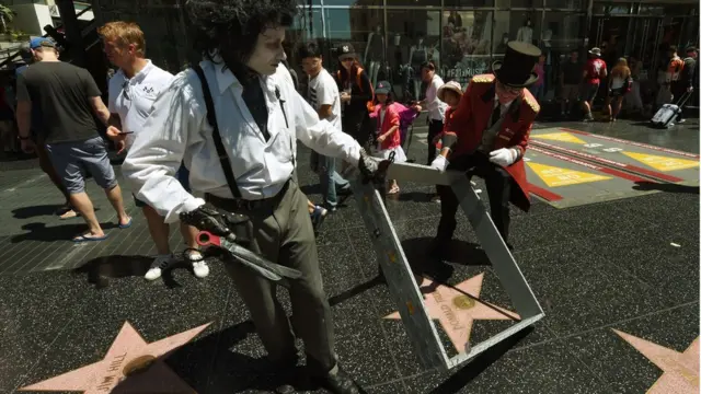 Muro en la estrella de Trump