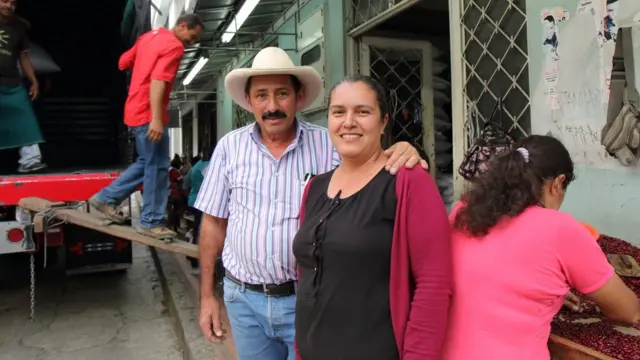 Cielo Valencia y su esposo Hernán Silva Guarín.