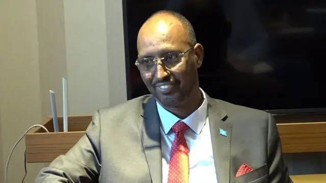 Wasiirka Amniga Gudaha ee dowladda Fedraalka Soomalaiya Xasan Xundubeey Jimcaale