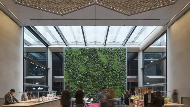 jardín vertical (Foto: James Newton/Bloomberg)