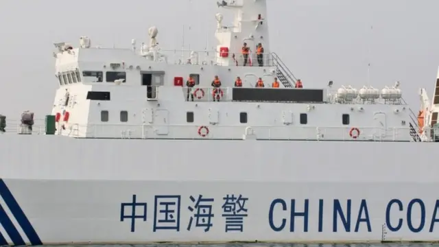 Lực lượng hải cảnh Trung Quốc luôn xuất hiện trong các khu vực có tranh chấp chủ quyền.