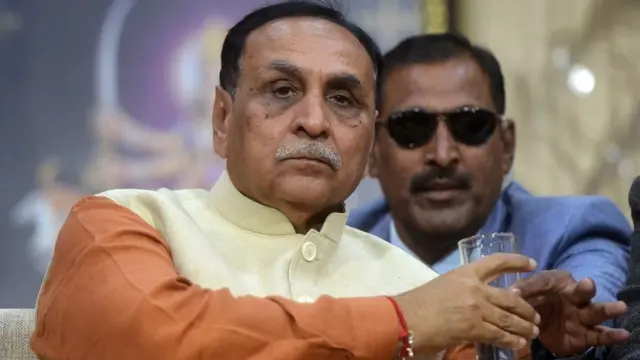 गुजरात के मुख्यमंत्री विजय रूपाणी