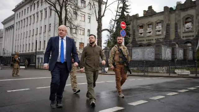 Boris Johnson visits Ukraine: UK Prime Minister meet Zelensky for Kyiv over Russia war