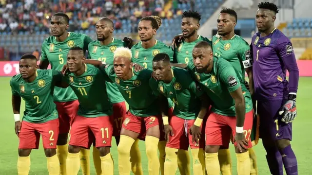 Les Lions indomptables du Cameroun
