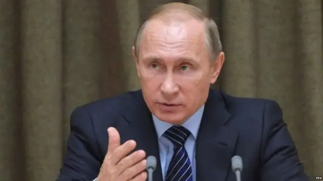रशियाचे राष्ट्राध्यक्ष व्लादिमिर पुतिन