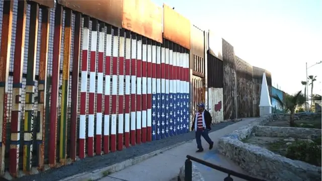 ඇමරිකාව සහ මෙක්සිකෝව අතර දේශ සීමාව