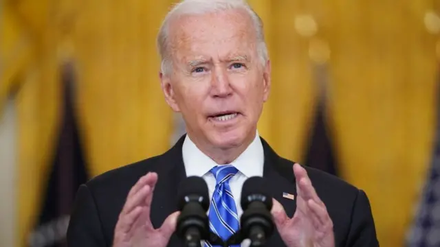 Biden en la Casa Blanca el pasado 11 de agosto.