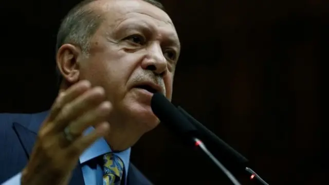 Cumhurbaşkanı ve AKP Genel Başkanı Recep Tayyip Erdoğan