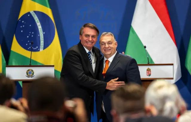 Bolsonaro e Orbán