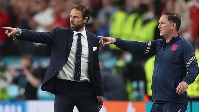 Gareth Southgate and Steve Holland