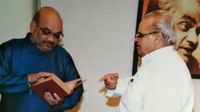 अमित शाह के साथ सत्यपाल मलिक