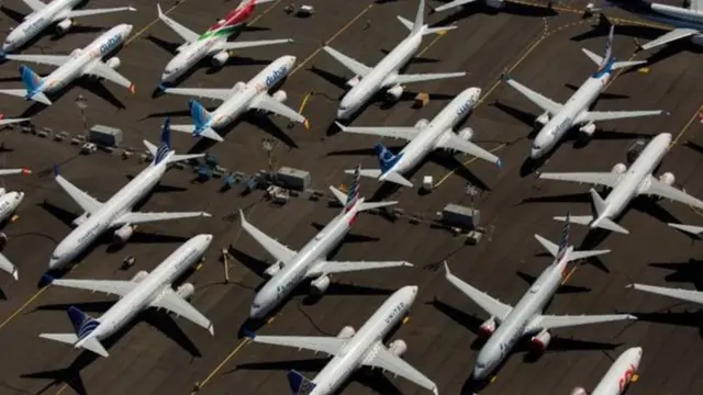 Kompanyi zitandukanye kw'isi zarahagaritse ingendo z'indege za Boeing 737 Max