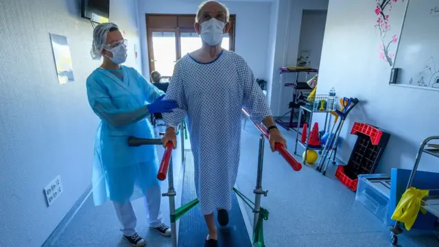 Coronavirus rehabilitation in France