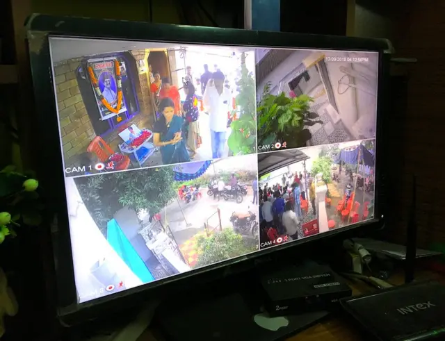 ప్రణయ్ ఇంట్లో సీసీటీవీ దృశ్యాలు