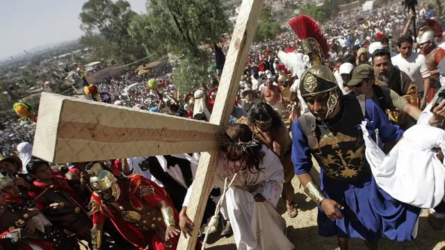 La representación de la Pasión de Cristo de Iztapalapa