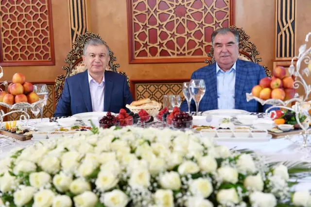 Ўзбекистон ва Тожикистон президентлари