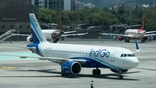 इंडिगो का विमान