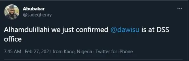 Tani Dawisu, olùbádámọ́ràn pàtàkì gómìnà Ganduje ti wọn lo ti sọnù?