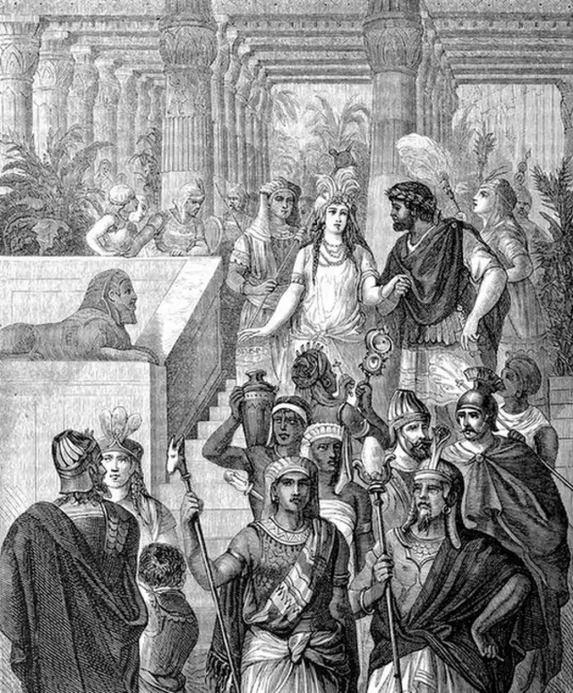 آنتونی و کلئوپاترا، آخرین فرعون بطلمیوسی مصر باستان