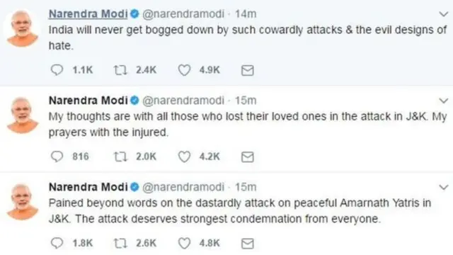 MODI TWEET