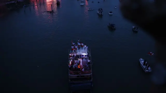 Crvena zvezda, proslava titule, navijači Zvezde, Delije