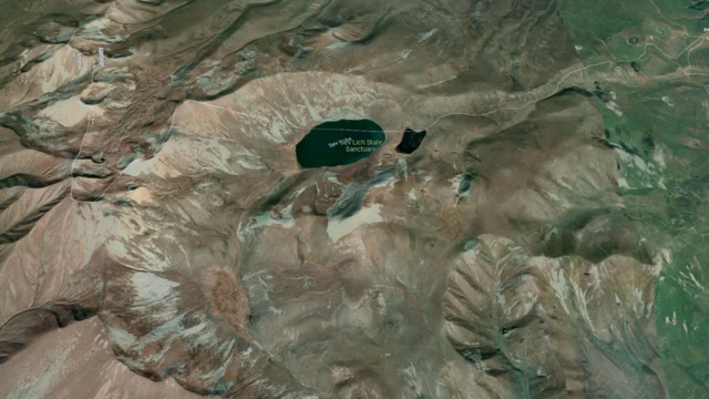 Azərbaycan-Ermənistan sərhədində yerləşən Qaragöl (Sevlich)