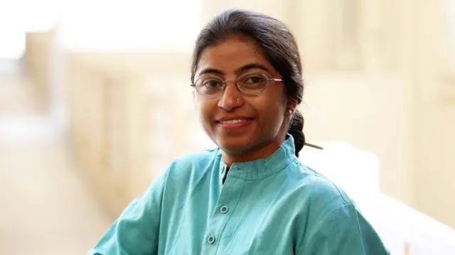 A ativista Sunitha Krishnan