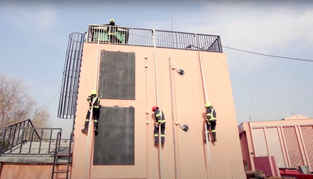 د اوروژنې‌ ځواک د خپلو وړتیاوو لوړولو لپاره په روزنه بوخت دي‌