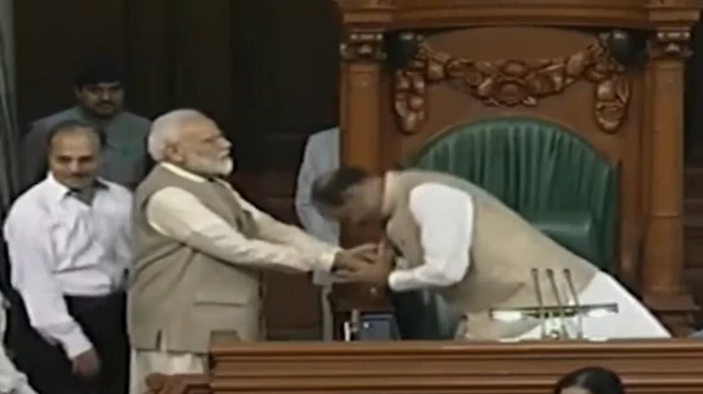 પીએમ મોદી, ઓમ બિરલા, રાહુલ ગાંધી